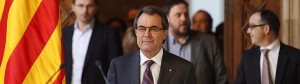 Artur Mas hace público el pacto para el referéndum / EFE
