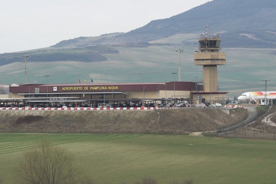 Los pasajeros del Aeropuerto de Pamplona aumentan en un 18% en 2019