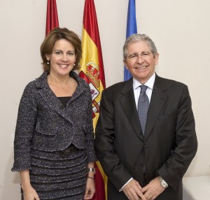 EL Presidente de CLH se reúne con la Presidenta del Gobierno de Navarra