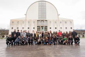 Estudiantes del Colegio del Puy de Estella
