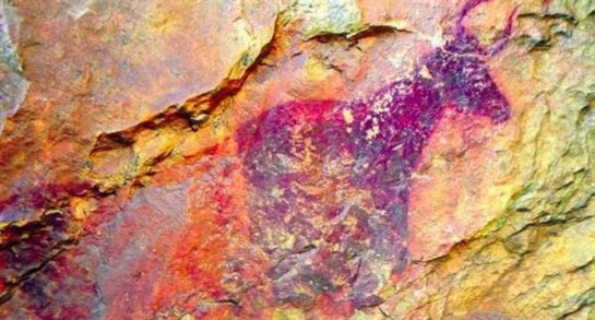 En secreto la localización un yacimiento de 7.000 años de antigüedad con arte rupestre