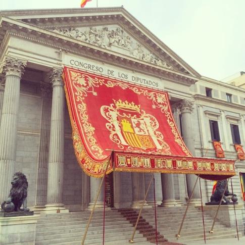 Todo preparado para la proclamación de Felipe VI como nuevo Rey de España