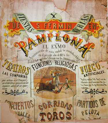 San Fermín del siglo XIX al XXI en 50 carteles
