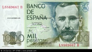 1000 pesetas