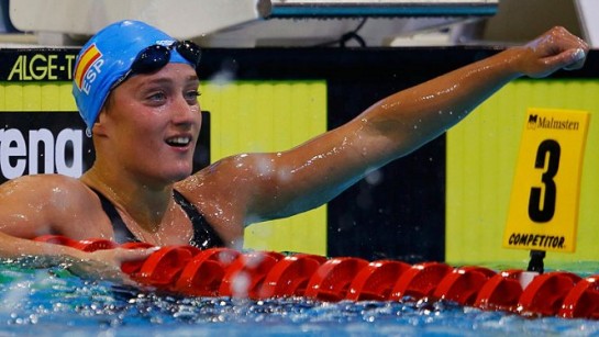 Mireia Belmonte, oro en 1.500