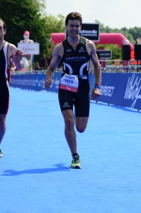 Luis Huate, participante en el Ironman 70.3 de Wiesbaden (Alemania)