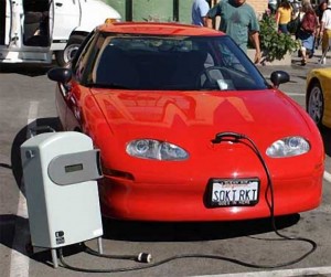 Vehículo eléctrico.