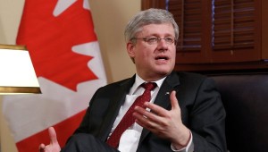 El primer ministro de Canadá, Stephen Harper