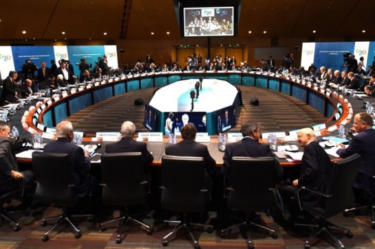 Comienza el foro empresarial del G20 con una cerrada defensa del libre comercio