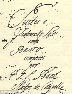 Sra Bach ayudó a su marido a escribir el Cello Suites