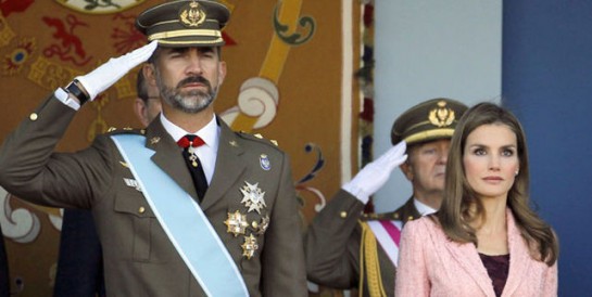El primer desfile militar del 12 de octubre de Felipe VI como rey costará cerca de 800.000 euros