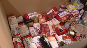 Campaña de recogida de alimentos.
