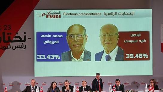 El laico Essebsi y el expresidente Marzuki se disputarán la segunda vuelta de las elecciones en Túnez