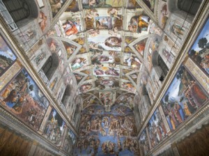 Frescos de la Capilla Sixtina están blanqueándose