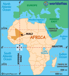 Malí mapa