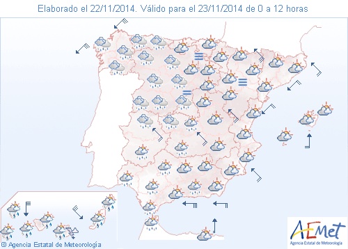 Las precipitaciones continúan hoy domingo