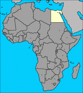 Mapa de Egipto