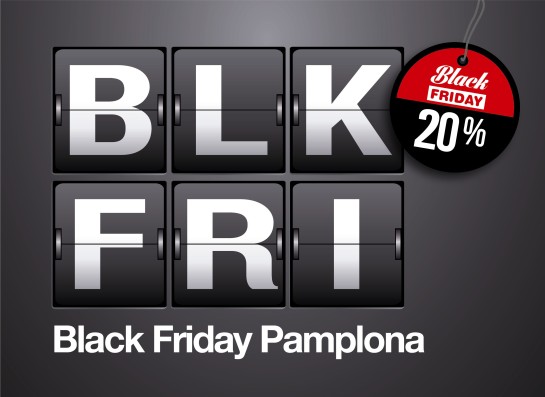 Más de 100 comercios de Pamplona ofrecen hoy 20% de descuento en el primer ‘Black Friday Pamplona’