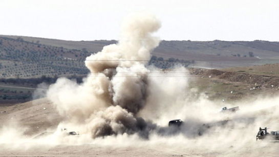 Al menos 40 muertos del grupo terrorista Estado Islámico tras bombardeos al norte de Siria