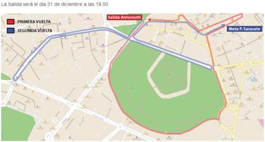La San Silvestre de Pamplona varía su recorrido 