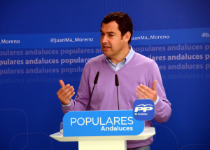 El presidente del PP andaluz, Juan Manuel Moreno. www.pp.es