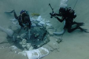 Hallan en la 'Atlántida' israelí la estructura de madera más antigua