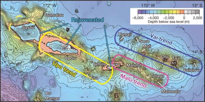 Halladas reliquias geológicas de la formación de la Tierra 
