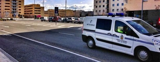 Las policías de Navarra inician una campaña de tráfico centrada en la seguridad de los peatones