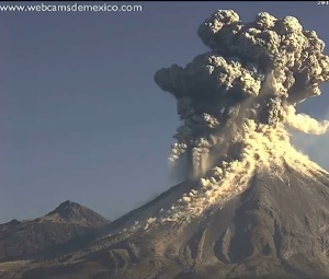 Explosión volcán 1