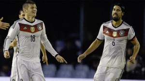 Kroos y Khedira, internacionales alemanes.