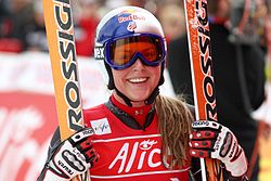 Lindsey Vonn iguala el récord de 62 triunfos en Copa del Mundo