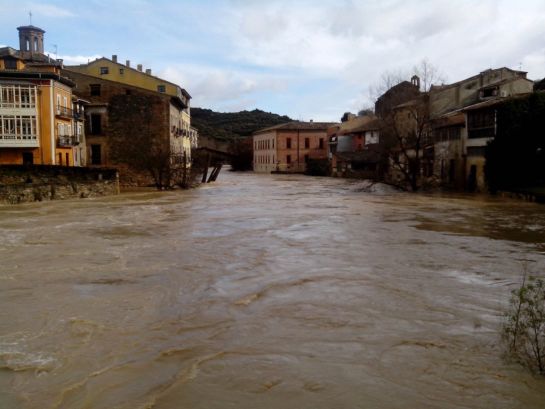 La CHE autoriza al Ayuntamiento de Estella (Navarra) la limpieza solicitada en el río Ega