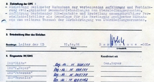 Archivo con información sobre el levantamiento popular en 1953. DR