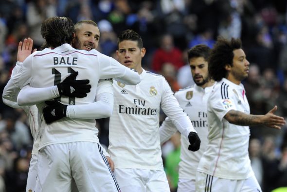 Benzema e Isco lideran la goleada del Madrid