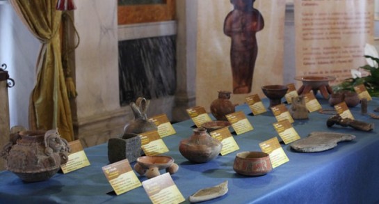 La Policía italiana recupera en Suiza miles de objetos arqueológicos robados por la mafia