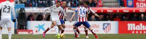 Cristtiano en el derbi del Calderón