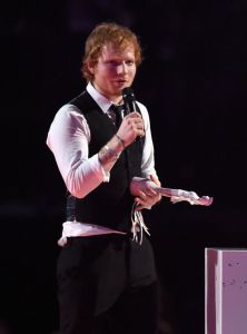 Ed Sheeran-Brit awards