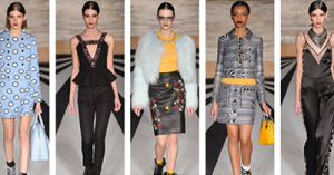 La marca de lujo Burberry mostró un estilo chic bohemio en el desfile de  la Fashion Week de Londres