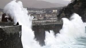 Viento y oleaje cantábrico