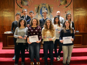 Premios de la IV Olimpiada de Filosofía, celebrada en la Universidad de Navarra
