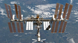 Imagen omada el 7 de marzo de 2011 de la ISS, captada por miembros de la misión STS-133 en el Discovery (Foto: NASA)