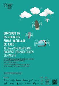 Imagen del concurso. escaparates sobre reciclaje