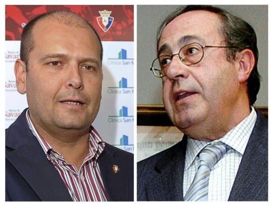 Los exdirigentes de Osasuna Vizcay y Peralta realizarán careos con jugadores