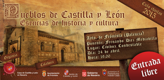 AGENDA: 24 de abril, Casa de Castilla-León en Navarra,