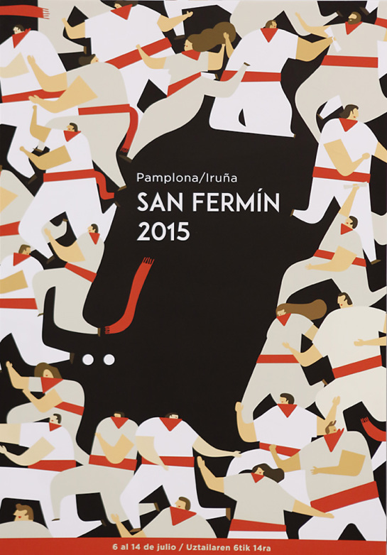 Elegidos los 8 carteles de San Fermín que se someterán a la «votación» de los pamploneses