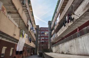 Uno de barrios más pobres de España, Trinitat Nova en Barcelona.