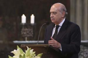 El ministro del Interior, Jorge Fernández Díaz, ha asistido en Alemania a los actos conmemorativos por los 150 fallecidos en el accidente aéreo del vuelo 4U9525 de Germanwing,