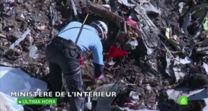 Finaliza la recuperación de los cuerpos del avión de los Alpes