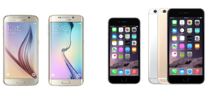 Galaxy S6 y iPhone 6, características, similitudes y diferencias