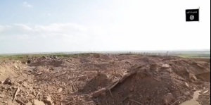 Ciudad de Nimrod destruida